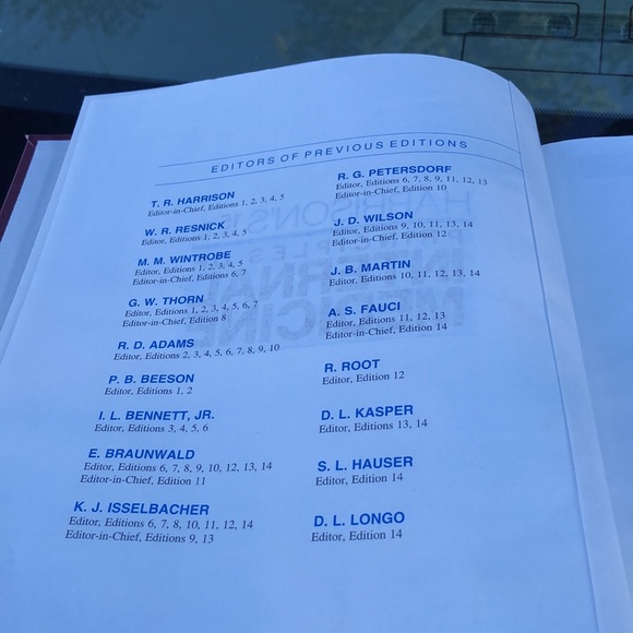 HARRISON'S PRINCIPALS OF INTERNAL MEDICINE/15th Ed/ HC/Medical - Picture 9 of 16